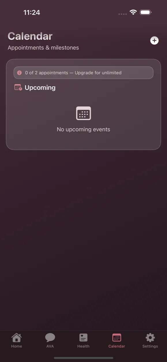 IVF Doula — Cycle calendar